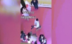 Video: Sếp nổi giận lao đến tát nữ nhân viên tới tấp vì hôn trai lạ trong cuộc thi hôn ở TQ