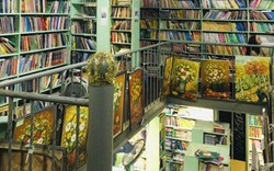 Không gian “thiên đường” trong tiệm sách cổ nhất phố Đinh Lễ
