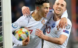 Ronaldo lập kỷ lục 99 bàn, Bồ Đào Nha giành vé dự VCK Euro 2020