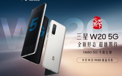 Galaxy W20 5G khoe hình dáng ngay trước ngày ra mắt