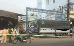 Xe tải tông sập quán phở, chủ quán chết thương tâm