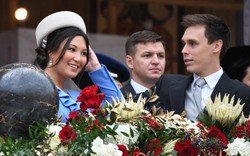 Ảnh: Cô dâu gốc Việt của hoàng tử Monaco lần đầu xuất hiện cùng Hoàng gia trong ngày lễ trọng