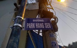 Nóng 24h qua: Bảng tên đường Park Hang-seo bất ngờ xuất hiện trên đường phố Sài Gòn