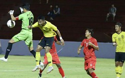 Không “trọng pháo”, U22 Malaysia bị U22 Myanmar cầm hòa