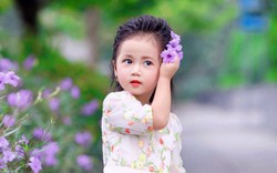 Cô bé hạt tiêu Nguyễn Gia Linh: Gương mặt mẫu ảnh siêu đáng yêu