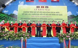 Khai mạc chương trình gặp gỡ nông dân 3 nước Việt Nam-Lào-Campuchia