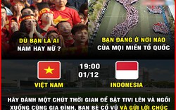 Dân mạng khí thế chế ảnh trước đại chiến U22 Việt Nam vs U22 Indonesia