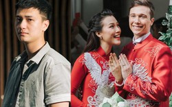 Động thái bất ngờ của Huỳnh Anh khi xem ảnh cưới Hoàng Oanh bên chồng người Mỹ