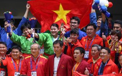 Chùm ảnh: Kurash mang "mưa vàng" cho đoàn Thể thao Việt Nam