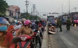 Kẹt xe khủng khiếp qua hiện trường vụ tai nạn chết người ở Sài Gòn