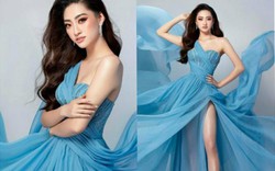 Hoa hậu Lương Thùy Linh nhờ váy xẻ cao hút mắt khoe vẻ đẹp tựa nữ thần