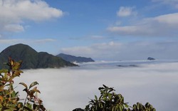 CLIP: Mãn nhãn ngắm biển mây "tiên cảnh" trên đỉnh Kỳ Quan San
