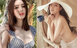 "Đối thủ" của Ngân 98 tung ảnh khoe thân gây tranh cãi