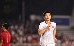 Clip: Văn Hậu lạnh lùng lập cú đúp, 3-0 cho U22 Việt Nam