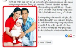 Vợ cũ gay gắt "tố" Việt Anh giả tạo, dùng con gái để đánh bóng tên tuổi?