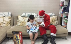 “Ông già Noel” gặp phải khó khăn gì khi đi trao quà?