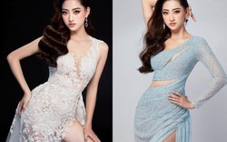Trước giờ G, Lương Thùy Linh khó xử, nhờ fan lựa chọn váy áo