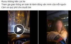 CA Hà Nội tiếp nhận thông tin vụ nữ tài xế hò hét, thách thức