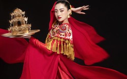 Hoa hậu Lương Thùy Linh suýt gặp sự cố trong đêm chung kết Miss World 2019