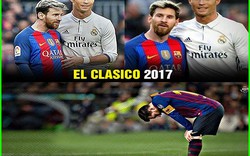 Messi "bất lực" ở siêu kinh điển trong khi Ronaldo tỏa sáng rực rỡ ở Ý