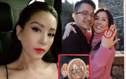 "Hoa hậu 3 con" Thu Hoài được tình trẻ cầu hôn bằng nhẫn kim cương "siêu khổng lồ", sao Việt ngưỡng mộ