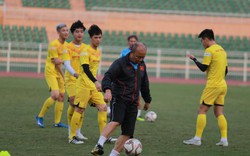 U23 Việt Nam tập gì trước trận đấu với B.Bình Dương?