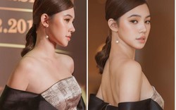 Hoa hậu Jolie Nguyễn mặc gợi cảm đi chấm thi hoa khôi