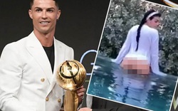 Bạn gái CR7 hút hơn 8 triệu lượt xem nhờ clip khoe vòng ba