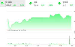 Chứng khoán ngày 4/11: Dòng bank thay "cổ phiếu họ Vin" đưa VnIndex vượt mốc 1.020 điểm