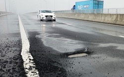 VEC vẫn chưa sửa chữa xong cao tốc Đà Nẵng - Quảng Ngãi bị sụt lún