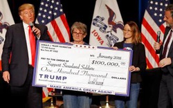 Tổng thống Mỹ Donald Trump bị phạt 2 triệu đô vì dùng tiền từ thiện để tranh cử