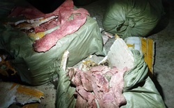 Lạng Sơn: Bắt 4 tạ nầm lợn đông lạnh, bốc mùi hôi thối