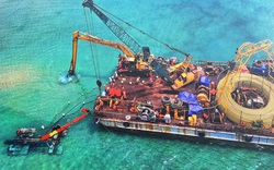 Chính thức cấp điện bằng cáp ngầm xuyên biển cho dân đảo Cù Lao Xanh