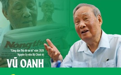 "Công dân Thủ đô ưu tú" 2020 - Vũ Oanh: Chứng nhân một thời oanh liệt của Hà Nội