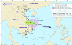 Khẩn cấp: Bão số 6 đã tiến sát vùng biển Quảng Nam - Bình Định, đổ bộ đất liền trong hôm nay 