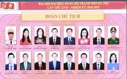 16 người được vừa bầu vào Đoàn Chủ tịch Đại hội lần thứ XVII Đảng bộ TP Hà Nội là những ai?