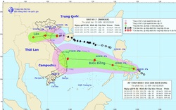 Bão số 7 suy yếu khi vào vùng biển Thái Bình - Nghệ An 