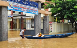 Ứng phó với áp thấp nhiệt đới, mưa lũ, học sinh Đà Nẵng được nghỉ học ngày 17/10