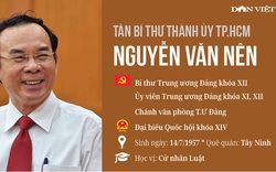 Tân Bí thư Thành Ủy TP.HCM Nguyễn Văn Nên - Quá trình công tác