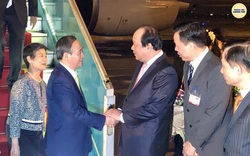 Thủ tướng Nhật Bản Suga Yoshihide tới Hà Nội, bắt đầu thăm chính thức Việt Nam