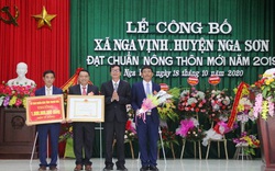 Thanh Hóa: Nga Vịnh đạt chuẩn nông thôn mới