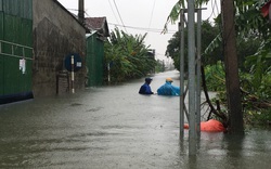 Hà Tĩnh: Nước dâng cao kỷ lục, người dân oằn mình trong lũ