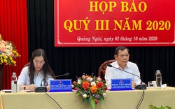 Quảng Ngãi: Lần đầu tiên Bí thư, Chủ tịch UBND tỉnh đồng chủ trì họp báo quý
