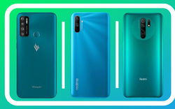 Top điện thoại dưới 4 triệu đồng pin khủng: Vsmart, Xiaomi dẫn đầu