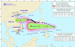 Bão số 8 vẫn đang tiến thẳng Hà Tĩnh - Quảng Trị, lại xuất hiện áp thấp nhiệt đới gần biển Đông