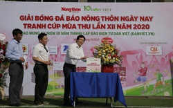 Khai mạc Giải bóng đá NTNN/Dân Việt 2020: Nối vòng tay lớn hướng về miền Trung