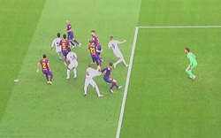 Barca bị oan trong tình huống Ramos kiếm về cho Real quả phạt đền?