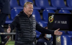 Barca thua đau Real Madrid, HLV Koeman đổ hết tội cho trọng tài VAR