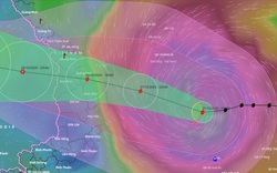 Bão số 9 mạnh cấp 12, giật cấp 15 khi vào Quảng Nam - Bình Định