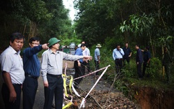 Bí thư, Chủ tịch Bình Định Hồ Quốc Dũng thị sát, yêu cầu sơ tán dân trước 17h chiều nay